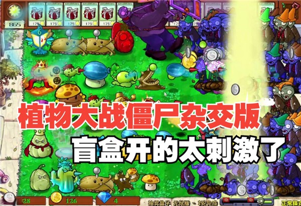 植物大战僵尸杂交版怎么玩盲盒模式 植物大战僵尸杂交版怎么玩盲盒模式视频