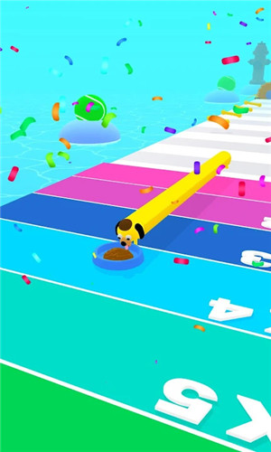 长狗狗奔跑挑战(Dog ribbon)1