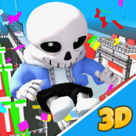 传说之下跑酷3D（Sans Race 3D）_logo